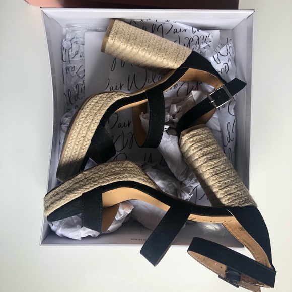 YAMINA  platform dress sandals 👡 New size 8.5 - Picture 10 of 12